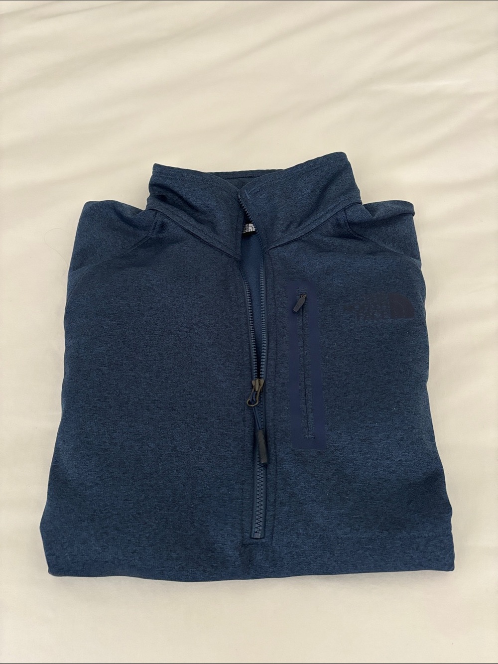 The North Face Men's Blue Quarter-Zip Pullover